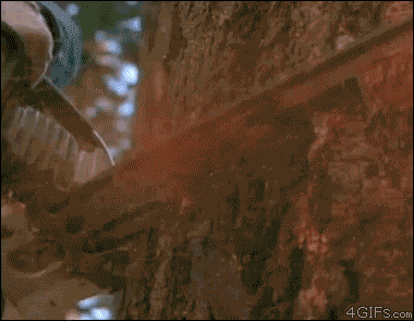 Cutting Laminate Flooring Chuck Norris Chainsaw Grab
