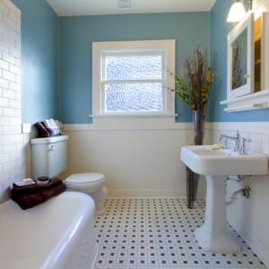 Bathroom with Tile