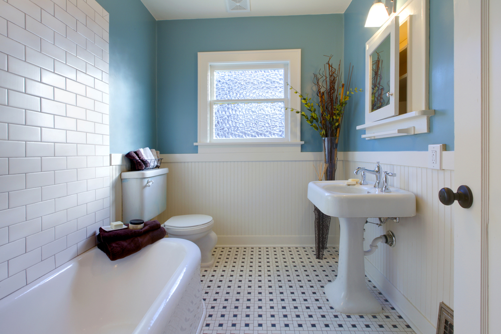 Bathroom with Tile
