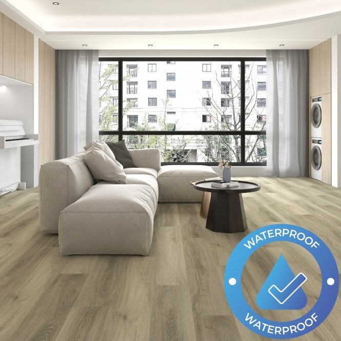 AquaLuxe - Glue Down LVT Flooring - Franco Oak