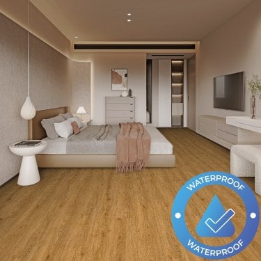 AquaLuxe - Glue Down LVT Flooring - Republique Oak