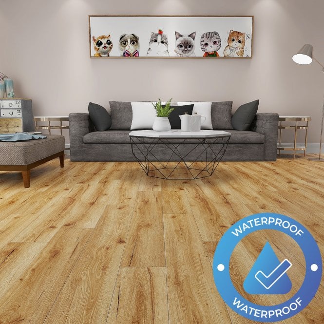 AquaStone - Waterproof Vinyl Click - Eternity Oak (5G)