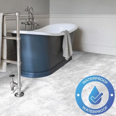 Areti Tile - Waterproof LVT Flooring - Galazo Light