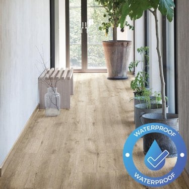 Areti - Waterproof LVT Flooring - Kortino Oak