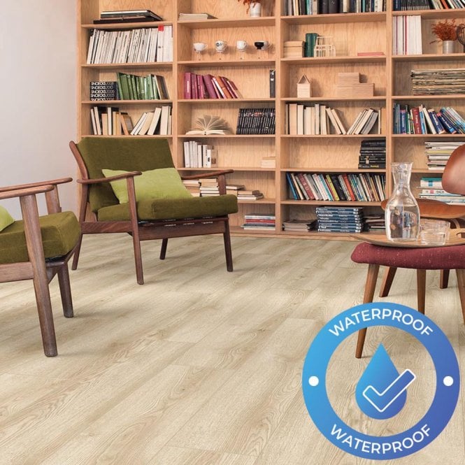Areti Waterproof LVT Flooring - Mavro Oak
