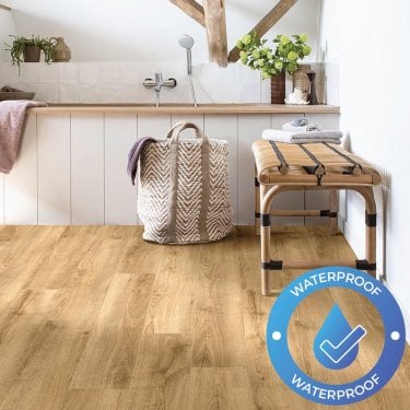 Areti - Waterproof LVT Flooring - Prasi Oak