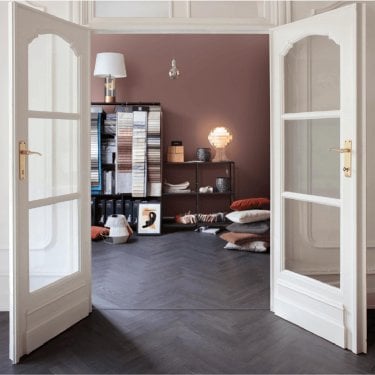 Berry Alloc Chateau+ - Water-Resistant 8mm Herringbone Flooring - Charme Black - 7516