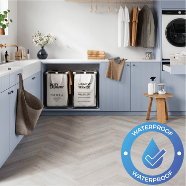 Berry Zenn - Waterproof LVT Herringbone Flooring - Oslo - 2245