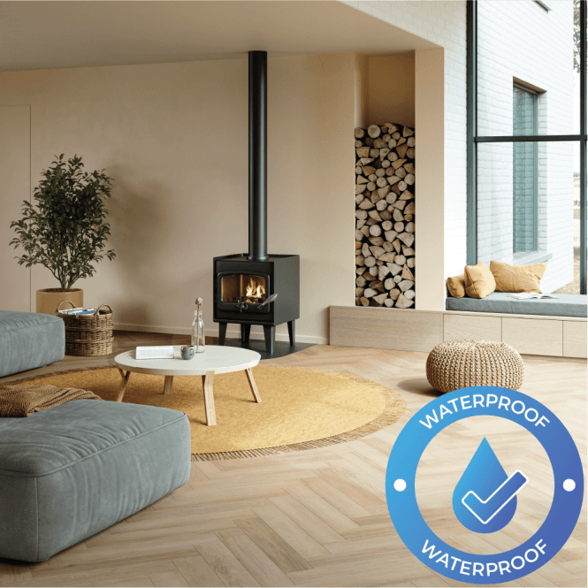 Berry Zenn - Waterproof LVT Herringbone Flooring - Sorrento - 2242