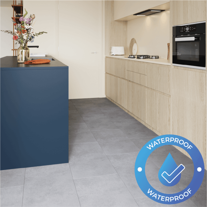 Berry Zenn - Waterproof LVT Tile Flooring - Fuji- 2241