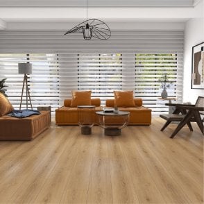 Doppio - 8mm Laminate Flooring - Natural Oak