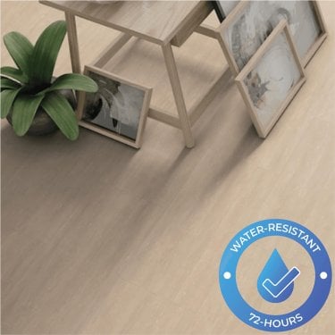 Elite Stone - 8mm Tile Effect Laminate - Beige Travertine