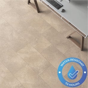 Elite Stone - 8mm Tile Effect Laminate - Sand Beton