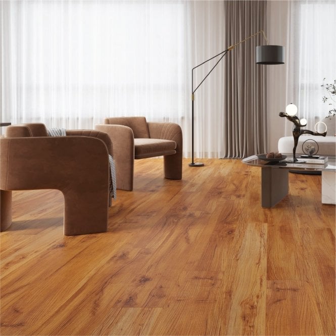 Emperor - 12mm Laminate Flooring - Golden Walnut
