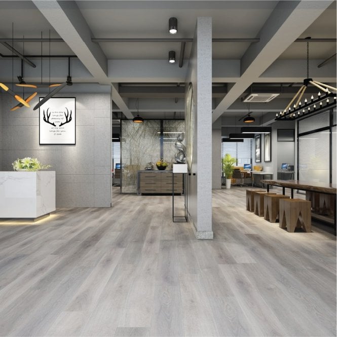 Emperor - 12mm Laminate Flooring - Grey Oak
