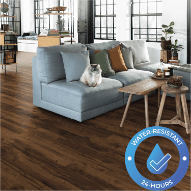 Fika - 8mm Laminate Flooring - Dark Hunting Oak