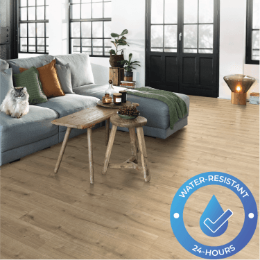 Fika - 8mm Laminate Flooring - Light Dune Oak