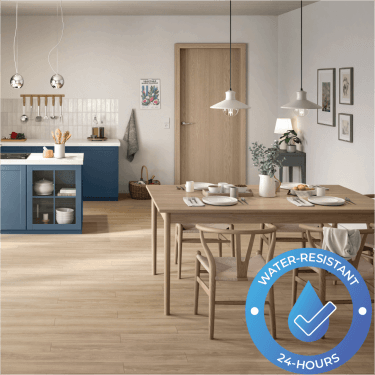 Fika - 8mm Laminate Flooring - Newport Beige Oak