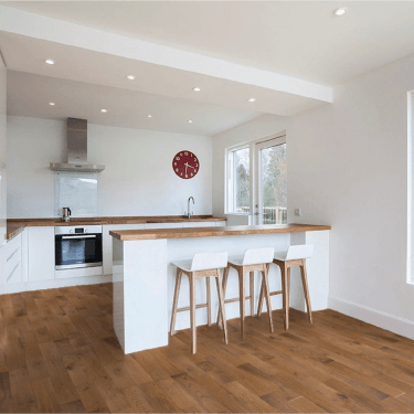 Hillwood - 18mm x 125mm Engineered Wood Flooring - Copper Hand Scraped