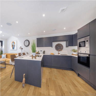 Hillwood - 18mm x 125mm Engineered Wood Flooring - Oak Lacquered