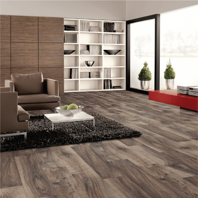 Hyva - 12mm Laminate Flooring - Earth Oak