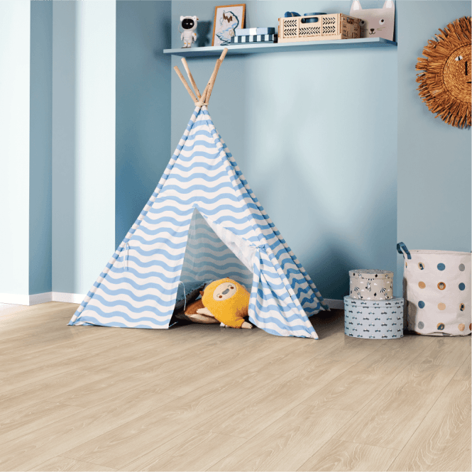 Hyva - 12mm Laminate Flooring - Ecru Oak