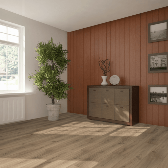 Managers Special - 7mm Laminate Flooring - Wheaten Oak