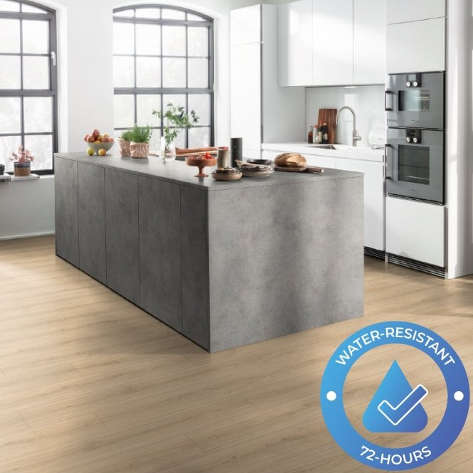 New Hydro Guard - 8mm Water Resistant Laminate - Light Pada Oak