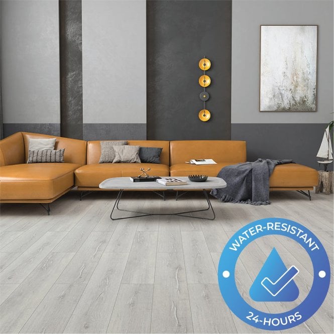 Patara - 8mm Laminate Flooring - Grey Oak