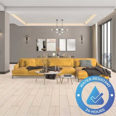 Patara - 8mm Laminate Flooring - Sateen Oak