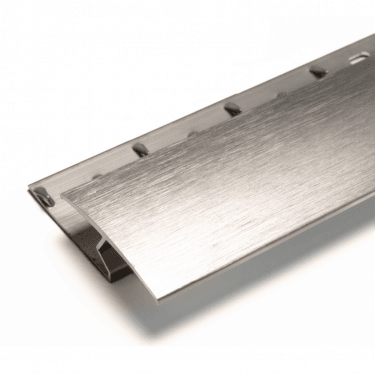 Premium Screw Down Zig-Zag Bar - Brushed Nickel 0.9m