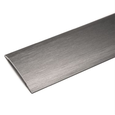 Premium Stick Down Cover Strip - Brushed Alloy 0.9m