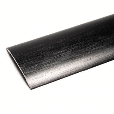 Premium Stick Down Cover Strip - Brushed Black 0.9m