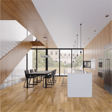 Purity - 20/4mm x 190mm Engineered Wood Flooring - Oak Lacquered