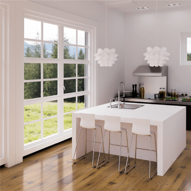 Purity - 20/4mm x 190mm Engineered Wood Flooring - Oak Smoked, Brushed & Lacquered