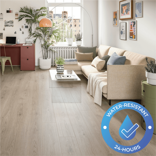 Sisu - 10mm Laminate Flooring - Grey Trevi Oak