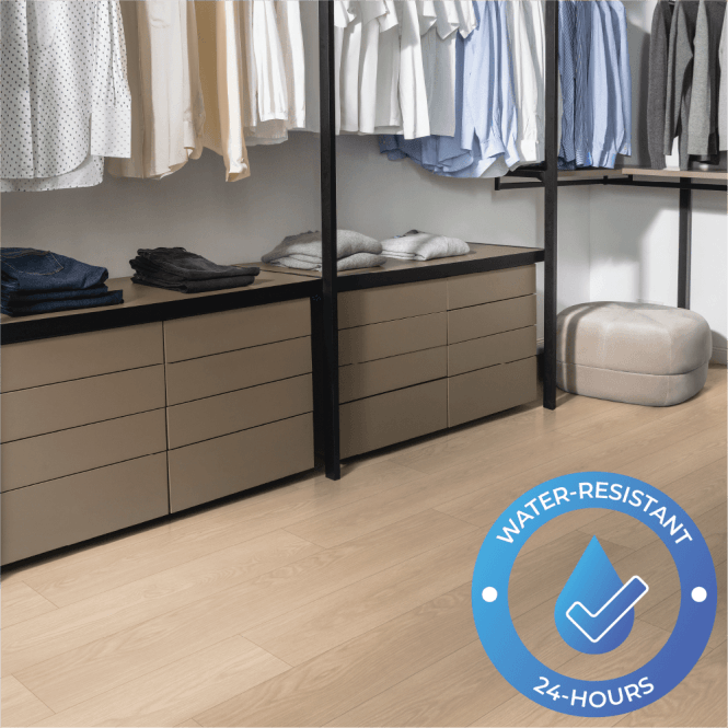 Sisu - 10mm Laminate Flooring - Sand Boran Oak