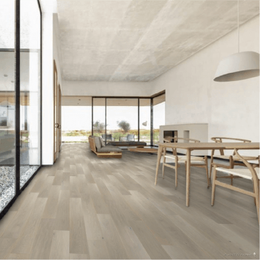 Smart Click - 14mm x 180mm Engineered Wooden Flooring - Oak Grey Almond Matt Lacquered