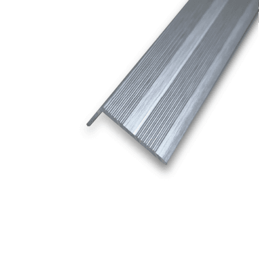Stick Down Edge Trim Brushed Steel 0.9m