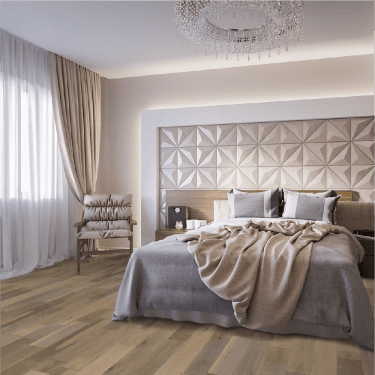 Timeless - 18/5mm x 150mm Engineered Flooring - Oak Smoked Brushed and White Oiled