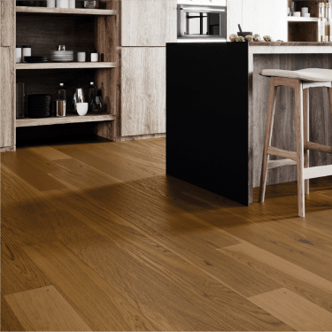 Woodland Click - 14mm x 130mm Engineered Wood Flooring - Cognac Matt Lacquered