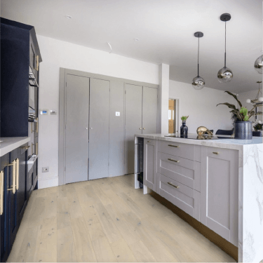 Woodland Click - 14mm x 130mm Engineered Wood Flooring - Various Cream Matt Lacquered